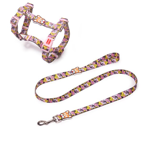 Strap Dog Harness and Leash Set