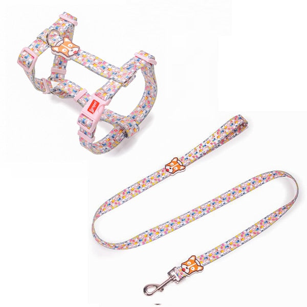 Strap Dog Harness and Leash Set