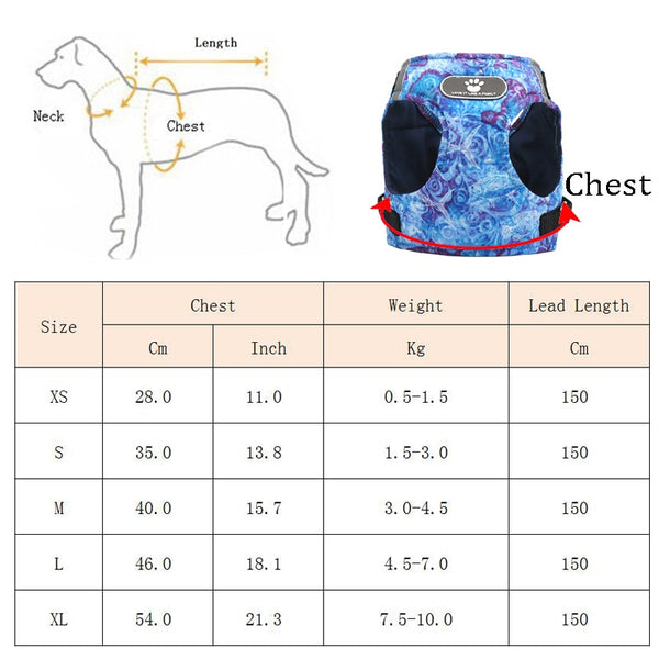 Reflective Dog Harness