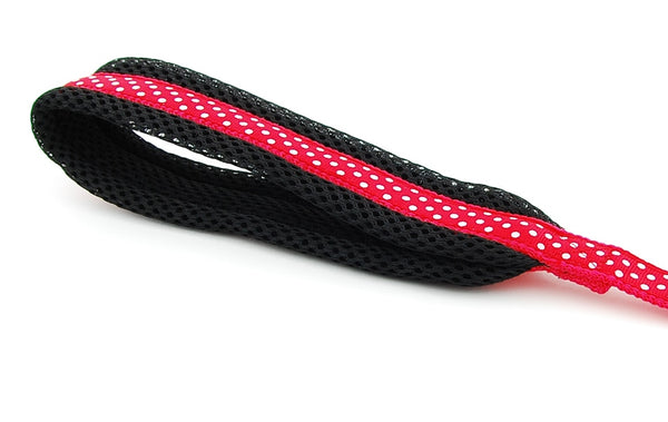 Polka Dot Dog Strap Harness and Leash Set