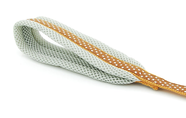 Polka Dot Dog Strap Harness and Leash Set