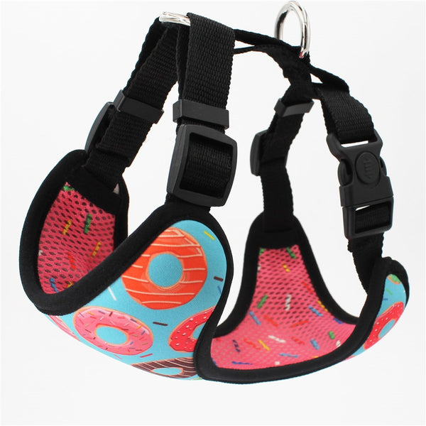 Reversible Donuts Dog Harness