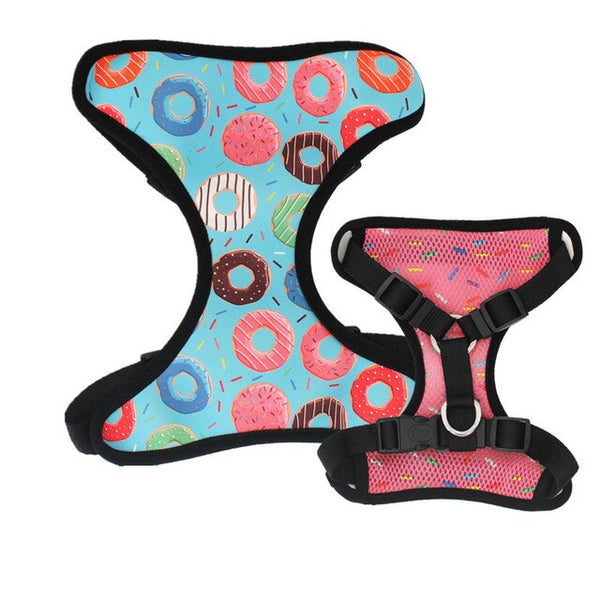 Reversible Donuts Dog Harness