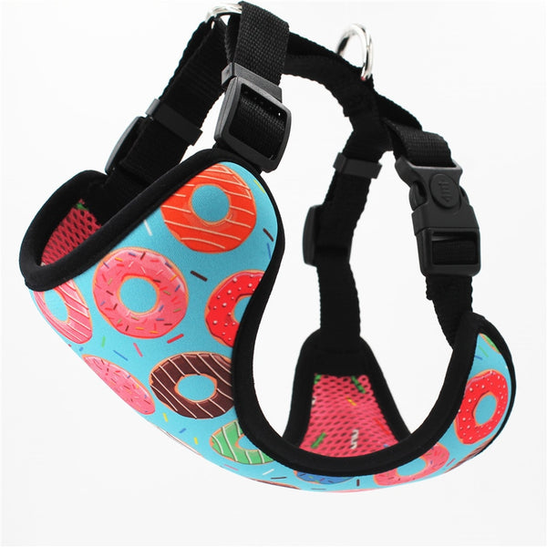 Reversible Donuts Dog Harness