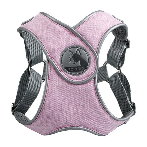 Reflective Dog Harness and Leash Set