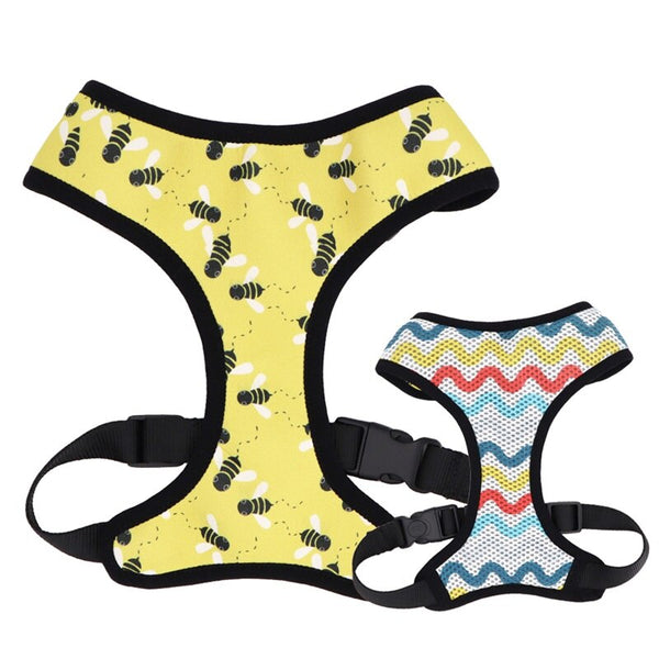 Reversible Bee Dog Harness