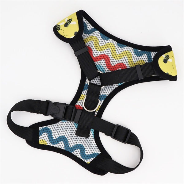 Reversible Bee Dog Harness