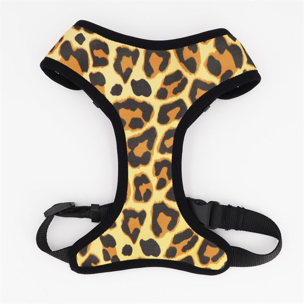 Reversible Leopard Dog Harness