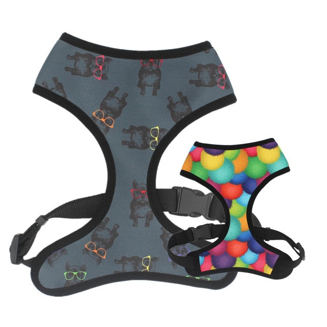 Reversible French Bulldog Harness